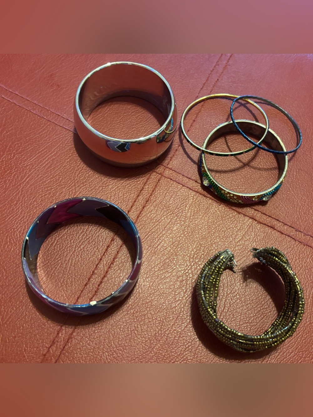 ✨Assorted Multicolor Bangle Bracelets